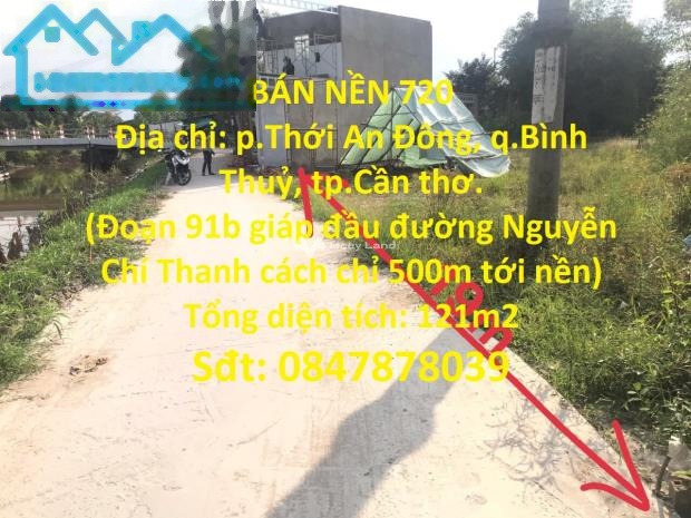 Bán mảnh đất, giá bán tốt từ 720 triệu diện tích chung là 121m2-01