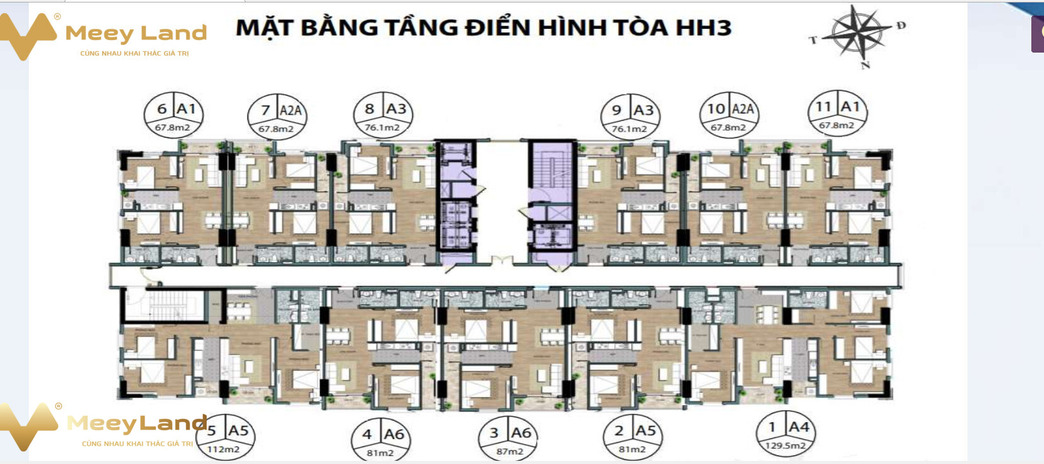 Bán căn hộ tại The Jade Orchid - Vimefulland Phạm Văn Đồng, Hà Nội. Diện tích 67m2, giá thương lượng