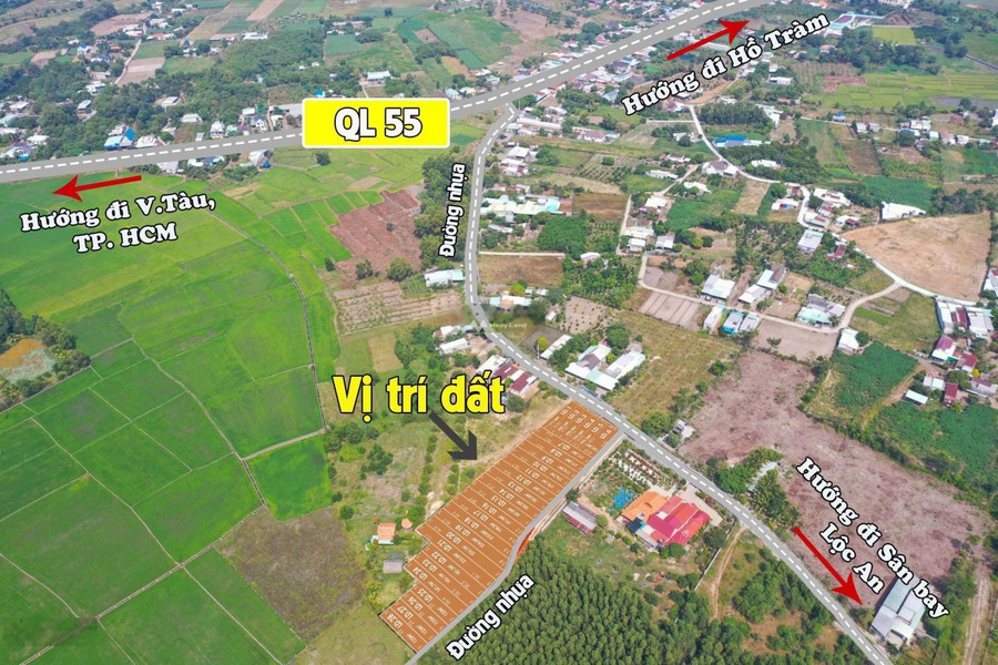 Vị trí ngay Láng Dài, Bà Rịa-Vũng Tàu bán đất, giá mua liền chỉ 650 triệu Diện tích nền 125m2-01
