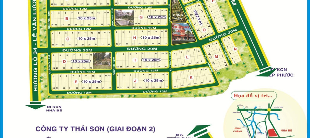 Dự án nằm ngay trên Thái Sơn 1 bán mảnh đất, giá bán thương lượng 13.75 tỷ tổng diện tích 250m2