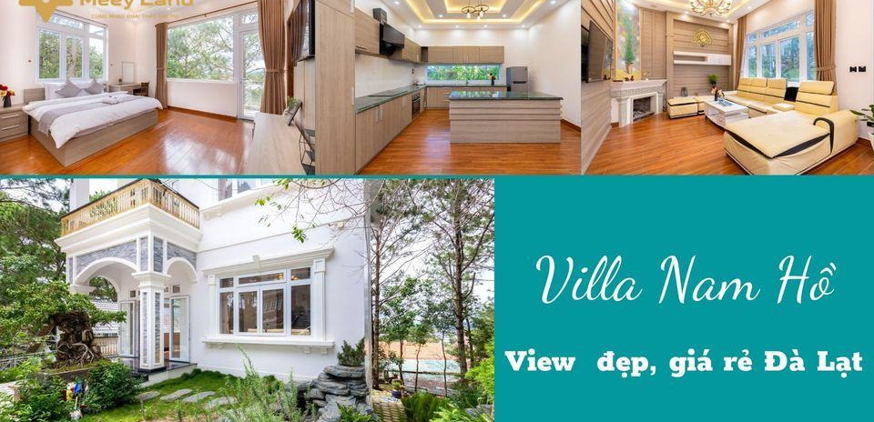 Cho thuê Villa 3.1 Nam Hồ – Villa Đà Lạt (6 phòng ngủ, sức chứa 10-15 khách)