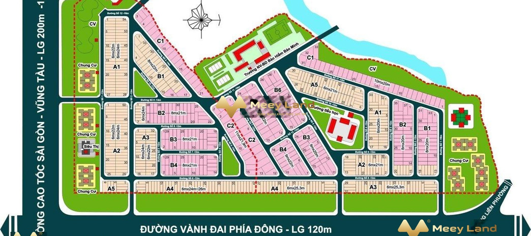 Giá chính chủ chỉ 6.8 tỷ bán đất có tổng diện tích 126 m2 tại Phường Phú Hữu, Hồ Chí Minh