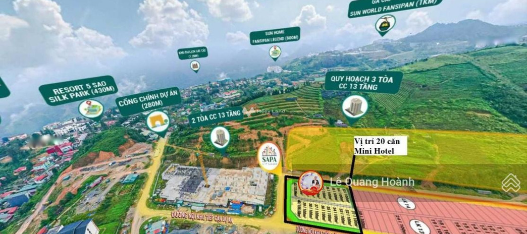 Tọa lạc ngay Điện Biên Phủ, Lào Cai bán đất giá cạnh tranh chỉ 5.28 tỷ có diện tích thực 100m2