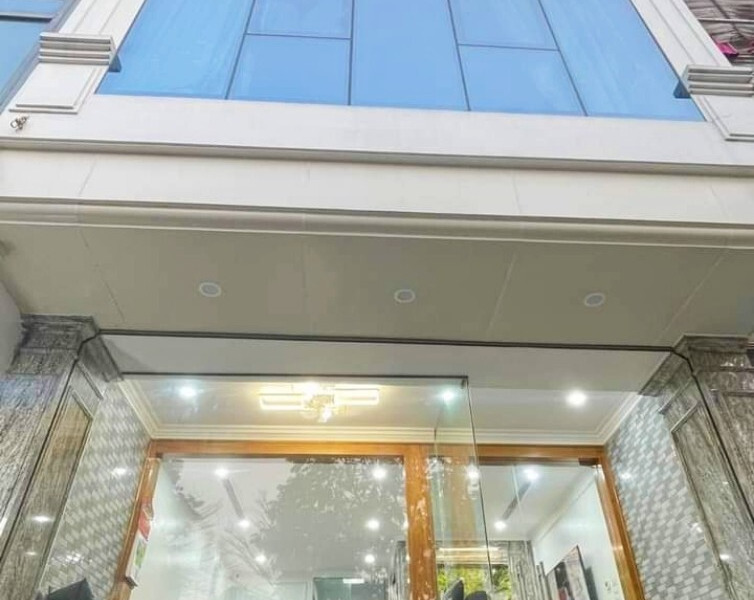 Nhà mới xịn sò, mặt phố Trần Vỹ 8 tầng có hầm, view hồ Mai Dịch, vỉa hè đá bóng, kinh doanh vô địch-01