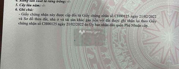 Hướng Đông, bán nhà có diện tích chung 129m2 vị trí tại Phường 13, Phú Nhuận giá bán cơ bản từ 12.6 tỷ trong nhà tổng quan có 4 PN, 1 WC-02