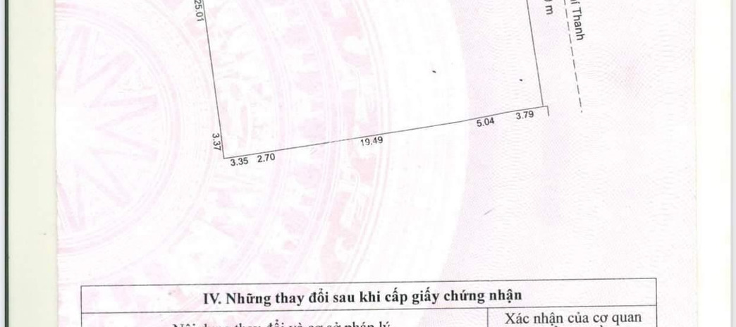 Bán nhà vị trí mặt tiền tọa lạc ngay tại Lý Thường Kiệt, Hải Châu hướng Bắc