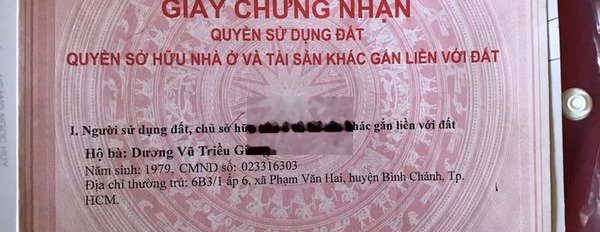 Bán nhà Ấp 6, Đường An Hạ, Xã Phạm Văn Hai, Bình Chánh -02