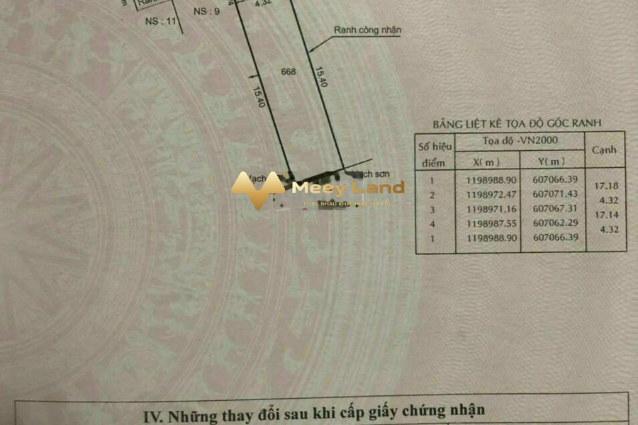 Cần chia tài sản bán đất Thủ Đức, Hồ Chí Minh giá nóng 5.25 tỷ có dt gồm 74 m2-01