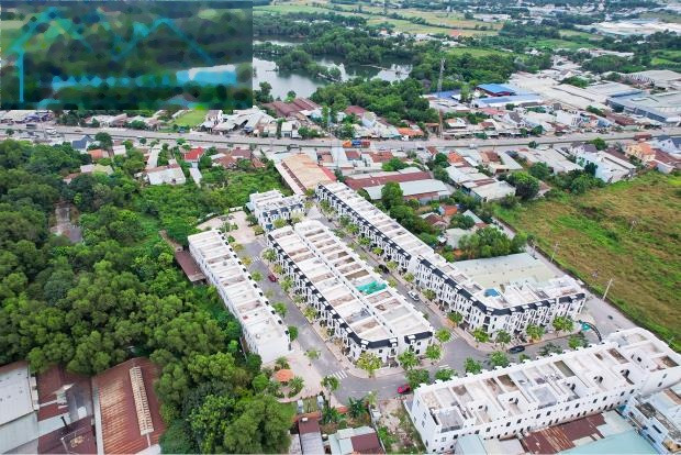 Bán nhà mặt tiền tọa lạc tại Tân Phước Khánh, Bình Dương bán ngay với giá siêu rẻ từ 2.6 tỷ có diện tích chung 62m2 căn nhà gồm 3 phòng ngủ