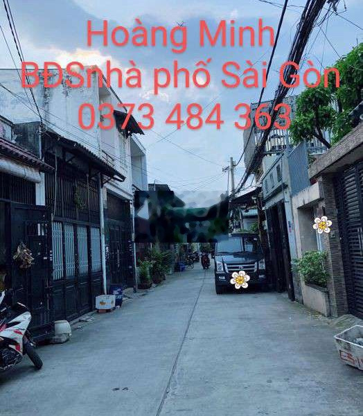 Hẻm xe tải thông. Bình Hưng Hòa Bình Tân.61m2. 4,7 tỷ.1 trệt1 lửng . -01