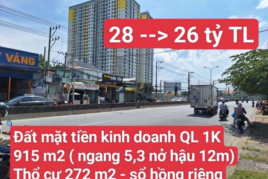  Đất mặt tiền Quốc Lộ 1K , P. Bình An, Tp. Dĩ An -01