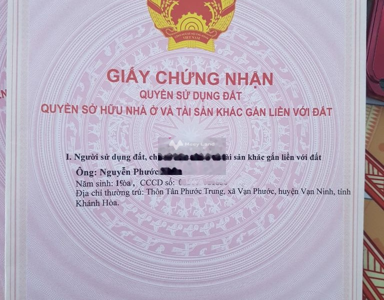 Khoảng 2.72 tỷ bán đất có diện tích trung bình 272m2 vị trí thuận lợi tọa lạc ngay Nguyễn Huệ, Vạn Phước-01