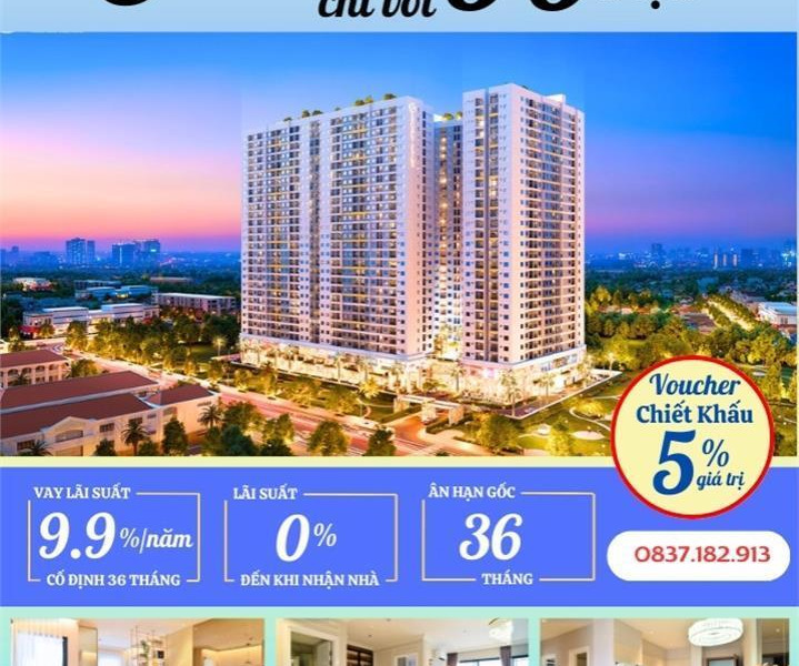 Sở hữu căn hộ chung cư giá rẻ trung tâm thành phố Thuận An chỉ từ 105 triệu, miễn gốc lãi đến khi nhận nhà-01