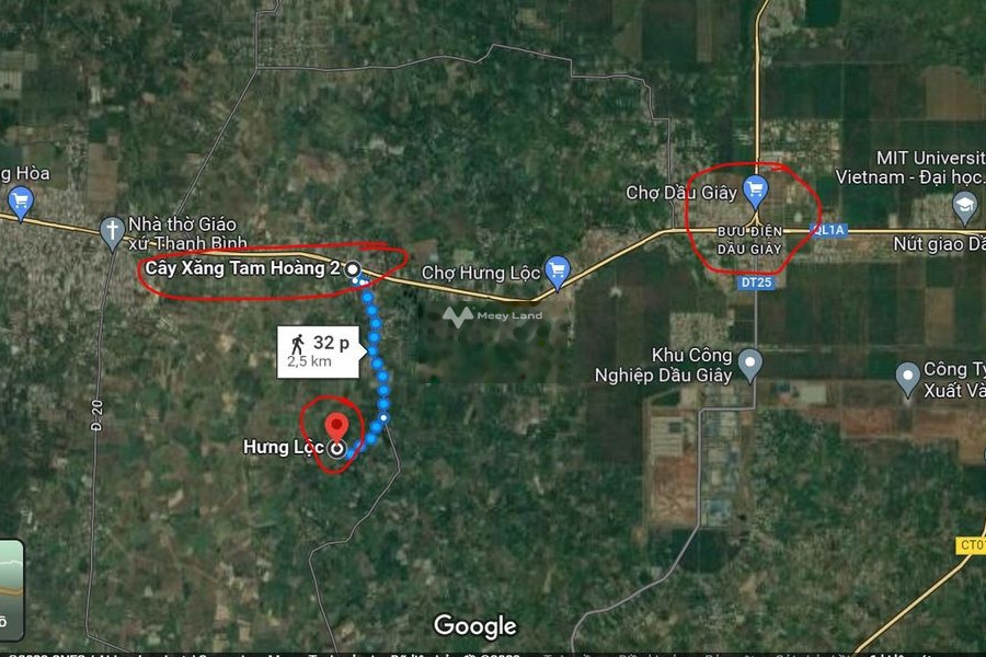 1 triệu/tháng cho thuê đất có diện tích chuẩn 1370m2 vị trí đặt nằm trên Hưng Lộc, Thống Nhất-01