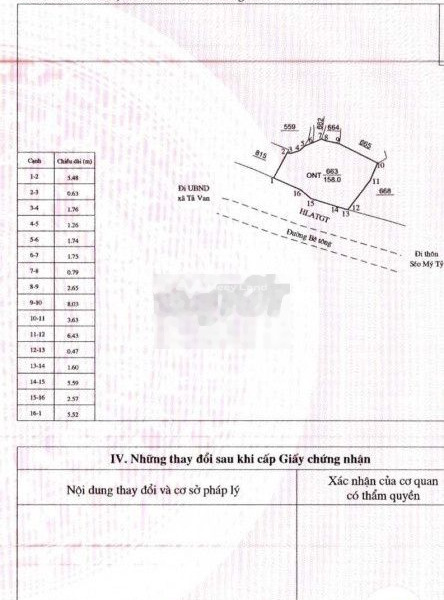 Bán mảnh đất, giá khuyến mãi 3 tỷ diện tích như sau 400m2-01