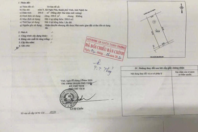 Bán nhà riêng thành phố Vinh tỉnh Nghệ An giá 6.5 tỷ