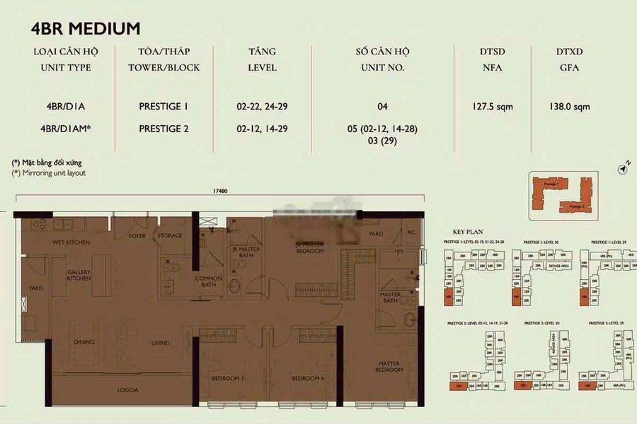 Cần bán căn góc 4pn đẹp nhất dự án Lumi HN của CĐT Capitaland -01