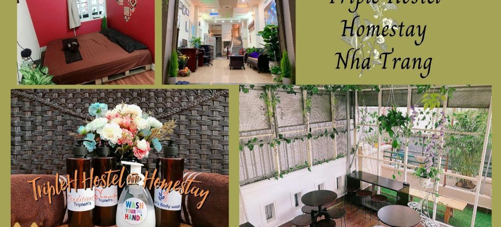 TripleH Hostel Homestay, homestay giá rẻ view đẹp tại Khánh Hoà