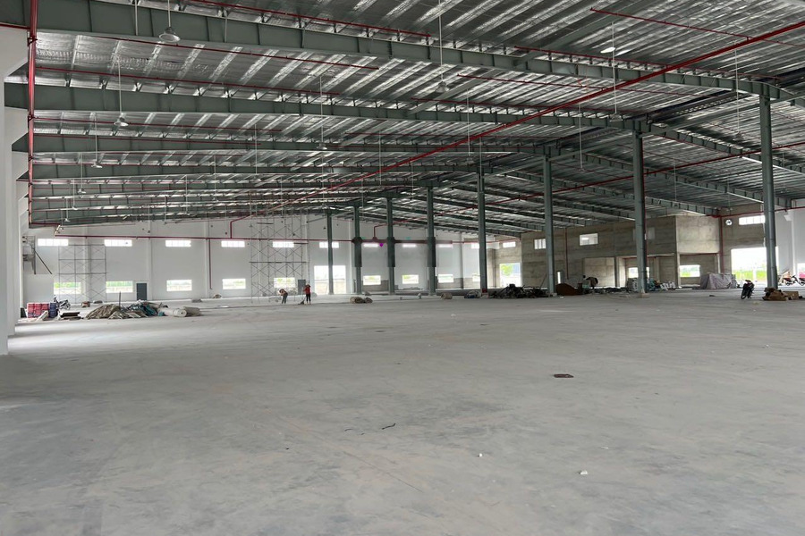 Xưởng cho thuê mới 100% 10.000m2 XD 6200m2 trong KCN Đức Hoà -01