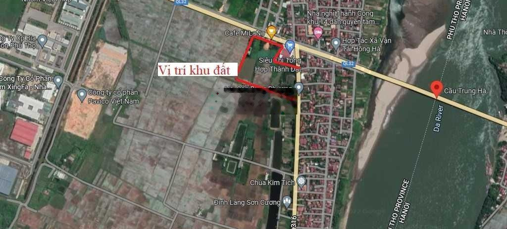 Bán ô đất 13 - CL28 khu đấu giá ven đường 35 thị xã Phú Thọ 