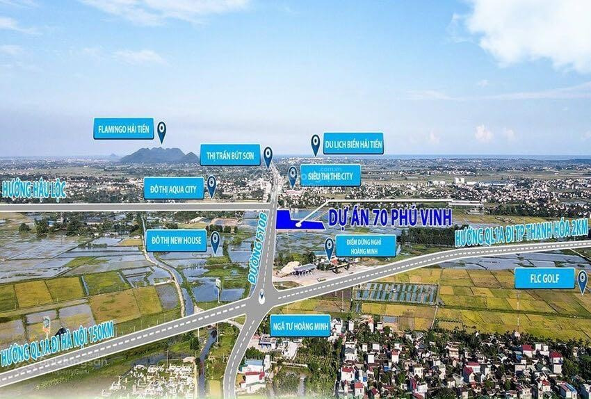 Bán đất 2.52 tỷ Phú Vinh, Hoằng Hóa có diện tích quy ước 120m2-01