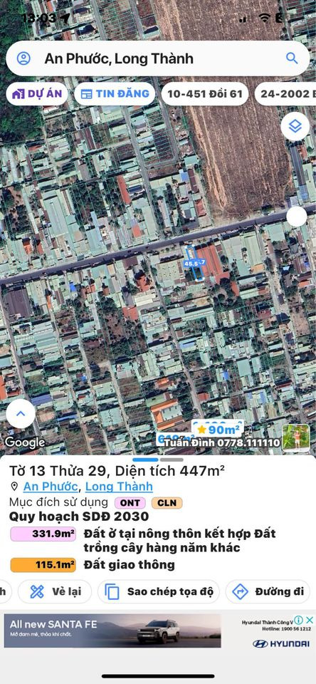 Bán đất thành phố Biên Hòa tỉnh Đồng Nai giá 1.3 tỷ-3