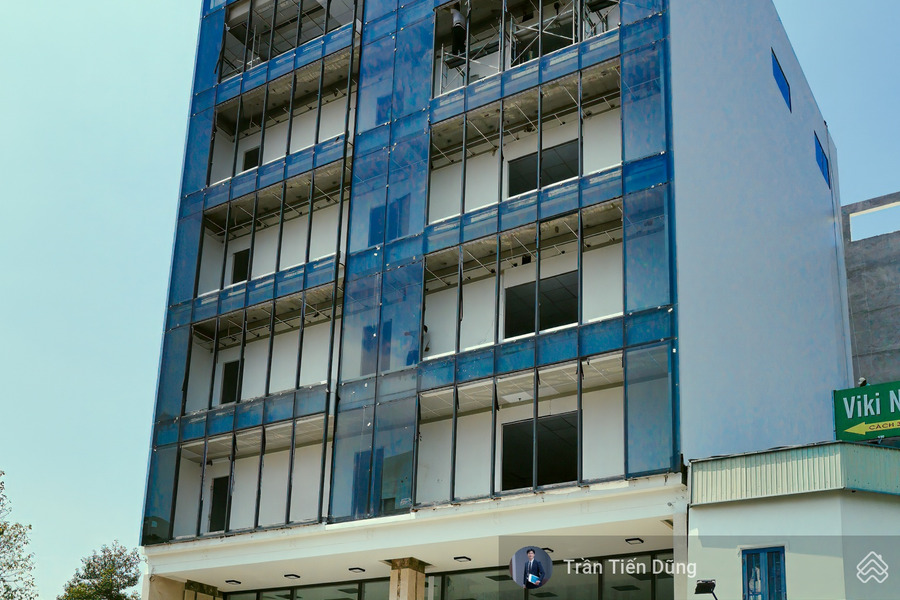 Cho thuê toà nhà văn phòng mới xây đang hoàn thiện mặt tiền Nguyễn Văn Kỉnh (Thạnh Mỹ Lợi - Quận 2) -01