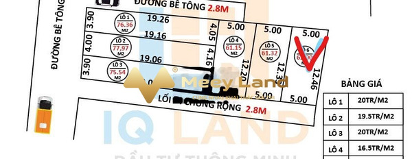 Đường Võ Văn Kiệt, Thị Trấn Quang Minh bán đất giá bán cực rẻ chỉ 1.02 tỷ dt gồm 62 m2-02