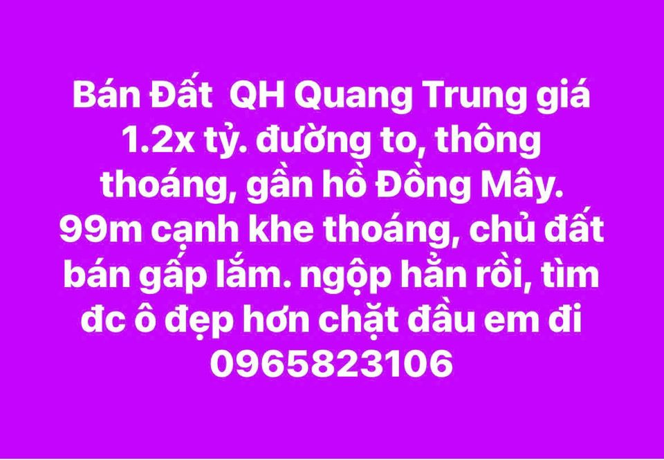 Bán đất thành phố Uông Bí tỉnh Quảng Ninh giá 1.35 tỷ-0