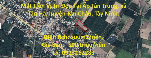 Vị trí thuận lợi ngay tại Tân Trung, Tây Ninh bán đất, giá siêu mềm chỉ 500 triệu với diện tích là 500m2-02