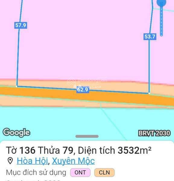 Do cần gấp tiền bán mảnh đất, 2015m2 vị trí đẹp tọa lạc gần Hòa Hội, Xuyên Mộc tiện ích đầy đủ-01