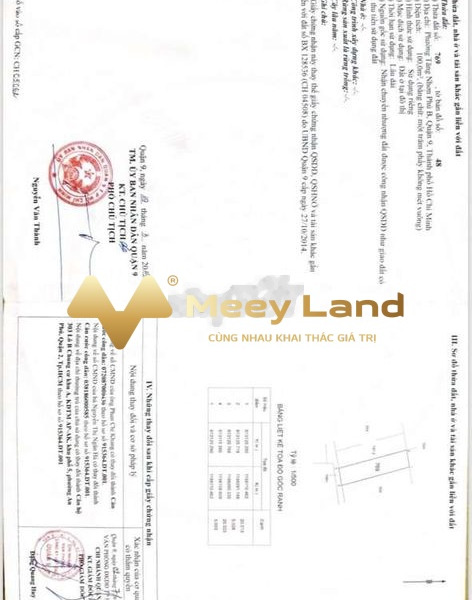 Khoảng từ 4.98 tỷ bán đất dt chung quy 100m2 vị trí mặt tiền nằm trên Phường Tăng Nhơn Phú B, Quận 9-01