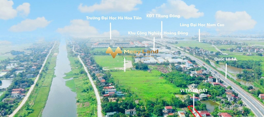 Vị trí thuận lợi tọa lạc ở Phủ Lý, Tỉnh Hà Nam bán đất, giá giao lưu chỉ 1.35 tỷ, hướng Nam có một dt là 358 m2
