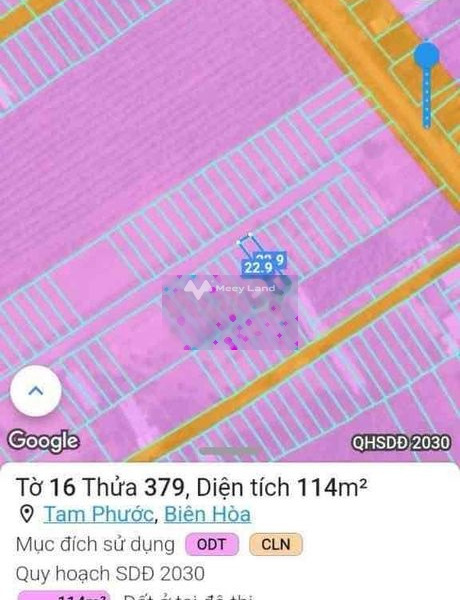 820 triệu bán đất diện tích thực tế 114m2 vị trí nằm trên An Viễn, Tam Phước, hướng Đông Bắc-01