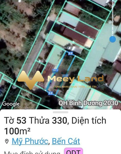 Bán 100m2 đất Mỹ Phước, Bến Cát, giá 1 tỷ-01