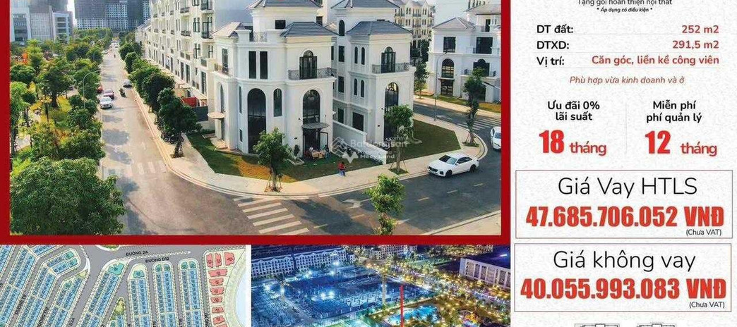 Bán biệt thự, giá bán cực tốt 40.06 tỷ diện tích thực tế 252m2 vị trí tốt ngay Long Thạnh Mỹ, Hồ Chí Minh