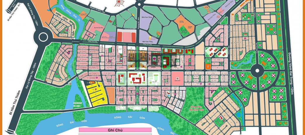 Vị trí ở Quận 2, Hồ Chí Minh bán đất có một diện tích là 110m2