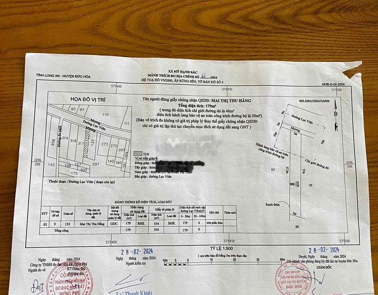 Bán đất 1.9 tỷ Lục Viên, Mỹ Hạnh Bắc có diện tích rộng 179m2-01