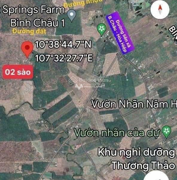 Bán đất 960 triệu Bình Châu, Bà Rịa-Vũng Tàu diện tích khoảng 2000m2-01