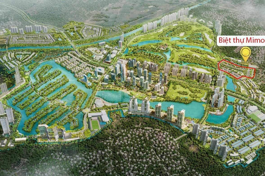 Cần Bán biệt thự song lập Mimosa Ecopark đẹp 33,2 tỷ 244m2 đất sử dụng (giá chỉ 136tr/m2) -01