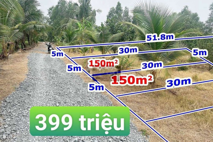 Tân Trụ, Long An bán đất giá bán thị trường 399 triệu, hướng Tây Nam có diện tích thực là 150m2-01