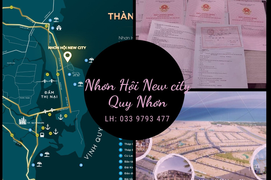 Nhận giữ chỗ đất nền sổ đỏ biển thành phố Quy Nhơn, Bình Định, giá từ 30 triệu/m2-01