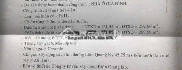 Bán liền kề mặt tiền tọa lạc gần Rạch Giá, Kiên Giang giá bán mua ngay 32.8 tỷ có một diện tích sàn 645m2, trong ngôi nhà này gồm 4 PN-03