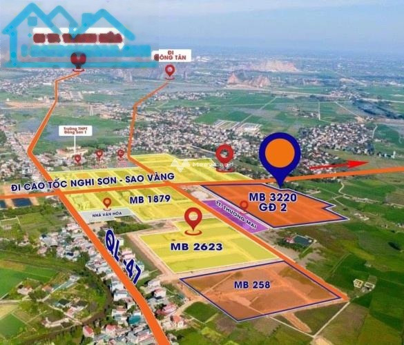 Đông Sơn, Thanh Hóa bán đất giá bán tốt nhất chỉ 2.1 tỷ, hướng Nam diện tích thực là 98m2-01
