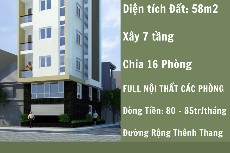 Bán tòa nhà căn hộ dịch vụ đường Minh Khai, Hai Bà Trưng, thu nhập lên đến 85 triệu/tháng-01