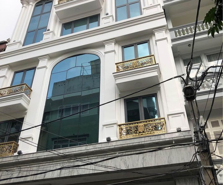 Tòa nhà văn phòng gần phố Vũ Phạm Hàm, 7 tầng thang máy có hầm mới, cho thuê 120 triệu/tháng-01