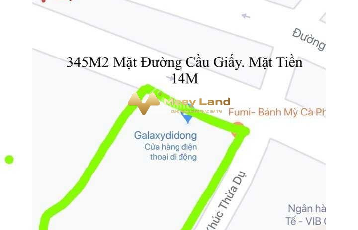 Dịch Vọng Hậu, Hà Nội bán đất giá bán mua ngay từ 144,99 tỷ diện tích khoảng 358 m2