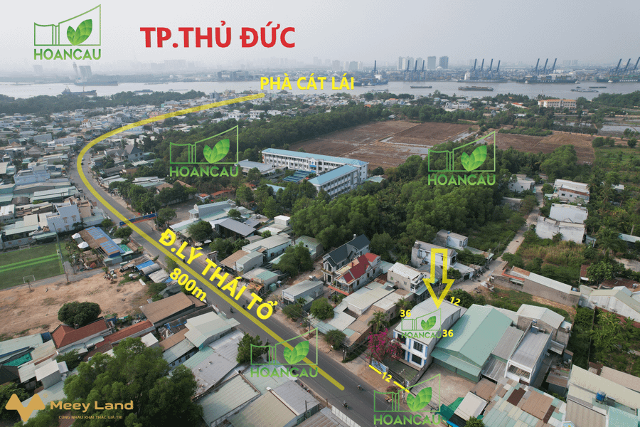 Nhà 2 mặt tiền 400m2 cách phà Cát Lái 1km, thích hợp đặt trụ sở công ty-01