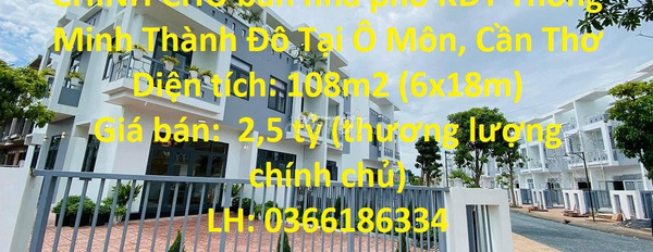 Ở Châu Văn Liêm, Ô Môn, bán nhà, bán ngay với giá cực êm chỉ 2.5 tỷ có diện tích rộng 108m2, ngôi nhà bao gồm có 4 PN cám ơn quý khách đã đọc tin-02