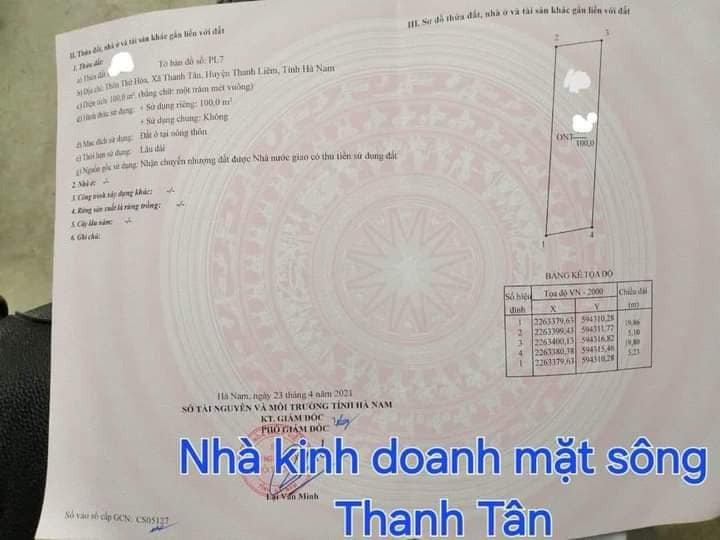 Mua bán nhà mặt phố Huyện Thanh Liêm Tỉnh Hà Nam giá 1.0 tỷ-2